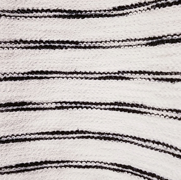 Lou & Grey Striped Pullover Terry Crew Neck Small - Picture 3 of 4